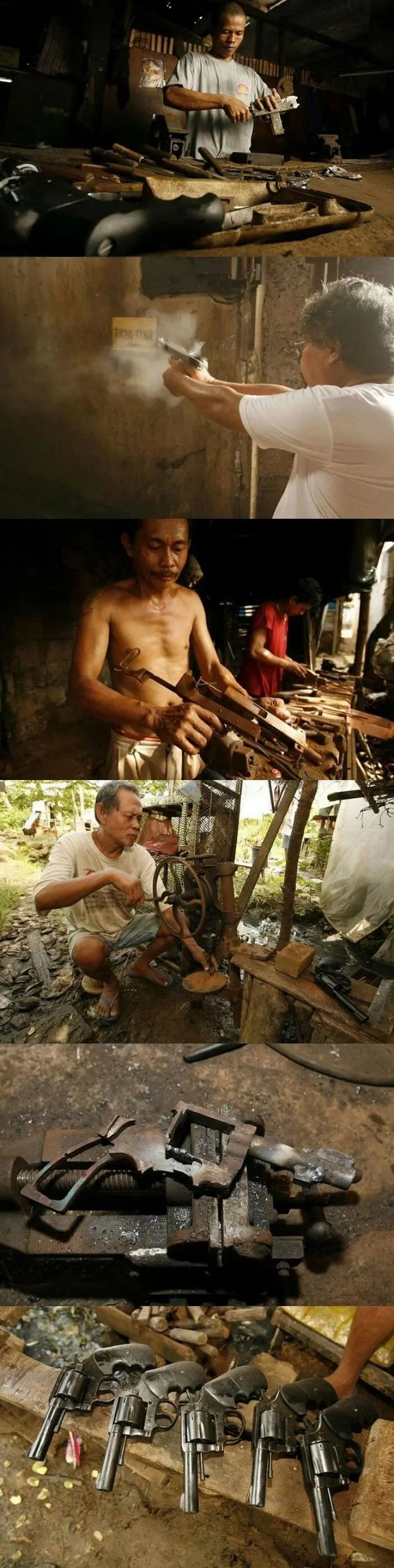 필리핀 사제총기 공장