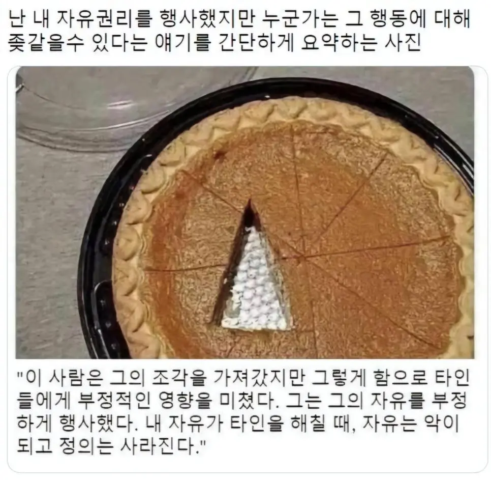"난 내 권리를 행사했을 뿐이야"